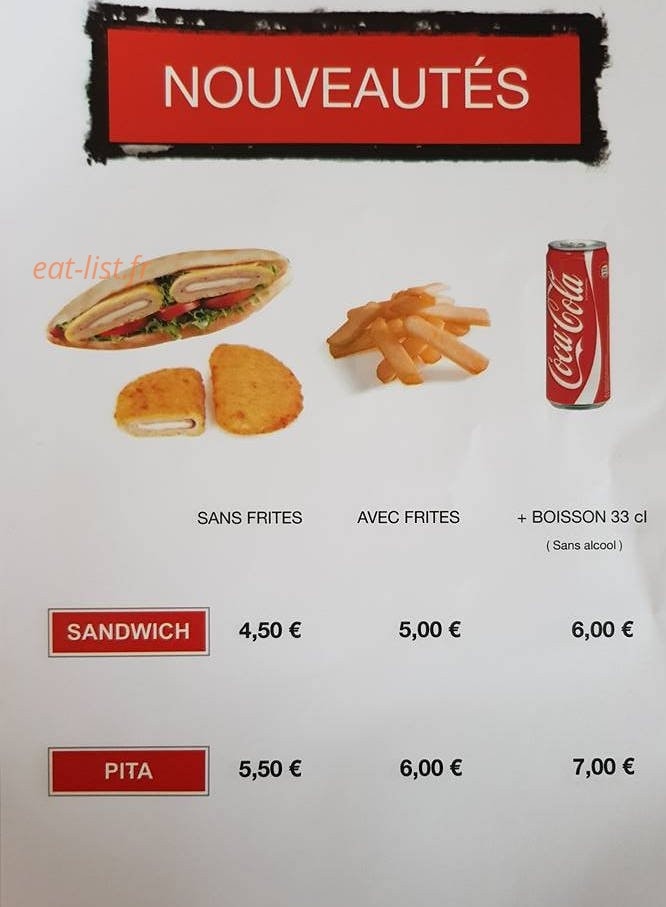 Doner Kebab — carte page 3
