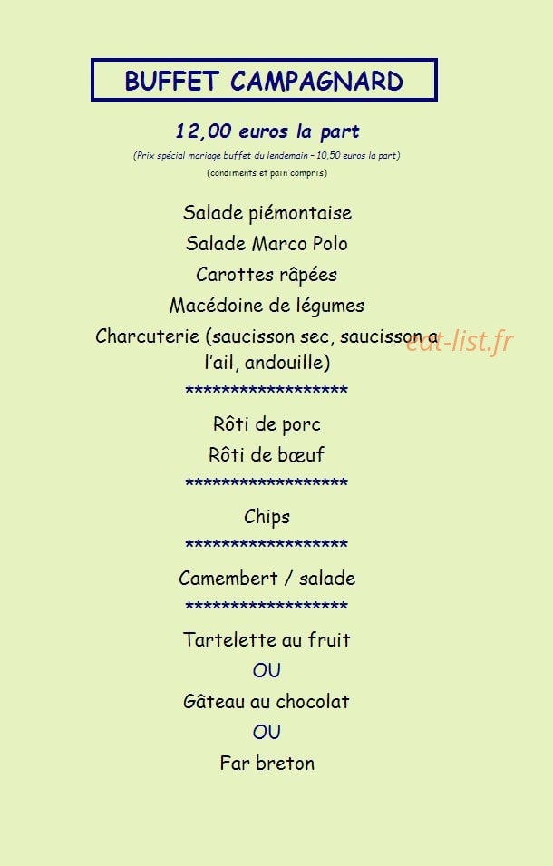 Le P'tit Fait Tout — carte page 2