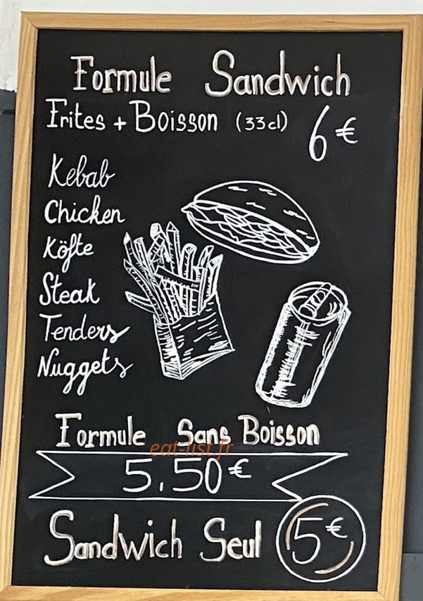 Lider Snack — carte page 4
