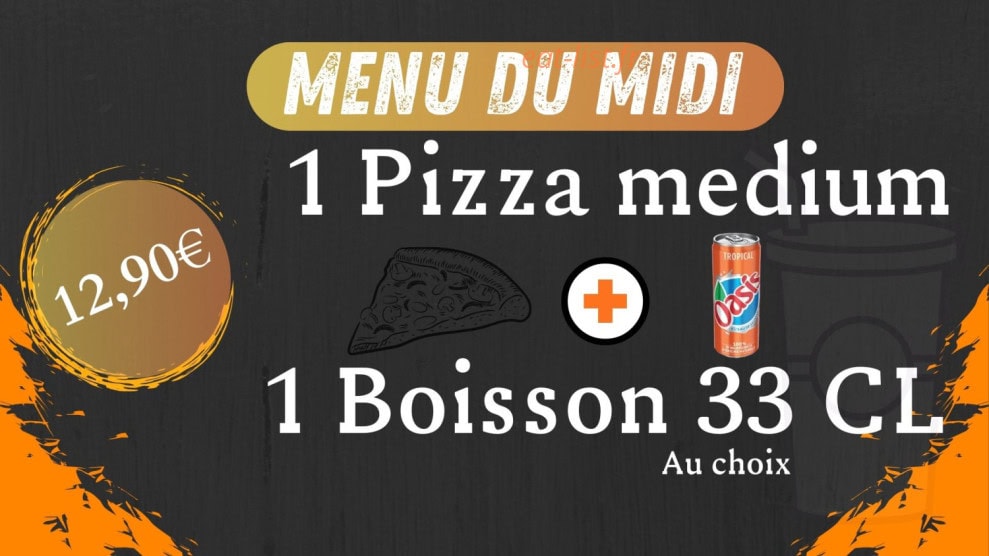 Pizza n'co — carte page 1