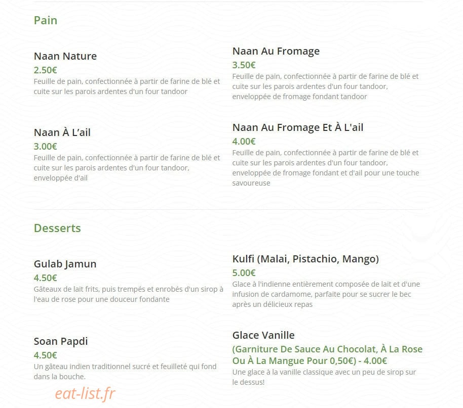 Le Safran — carte page 4