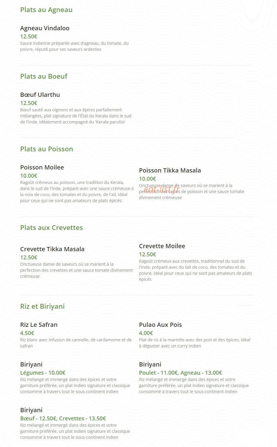 Le Safran — carte page 3