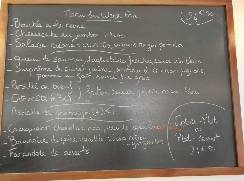 La Marinad' — carte page 2