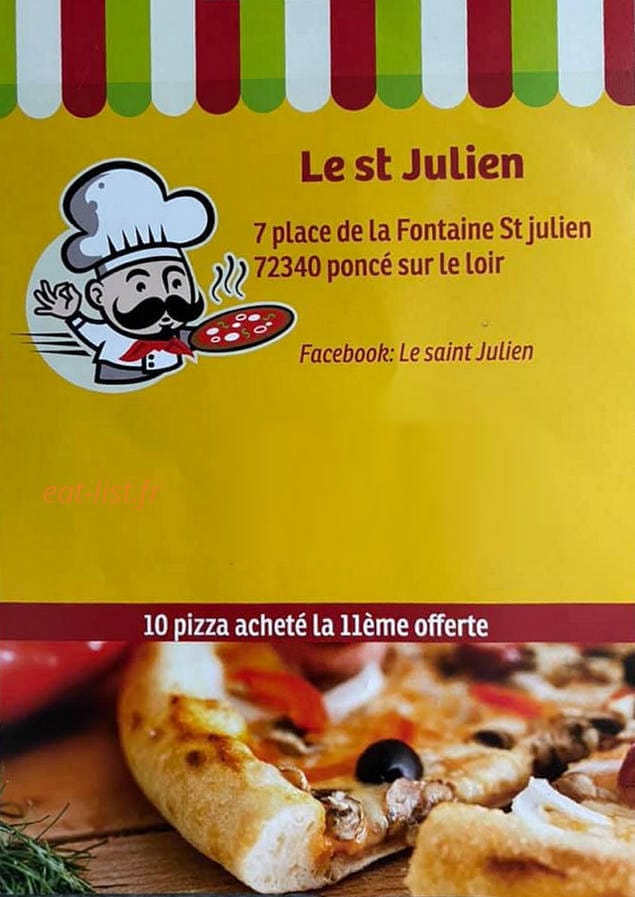 Le Saint Julien — carte page 1