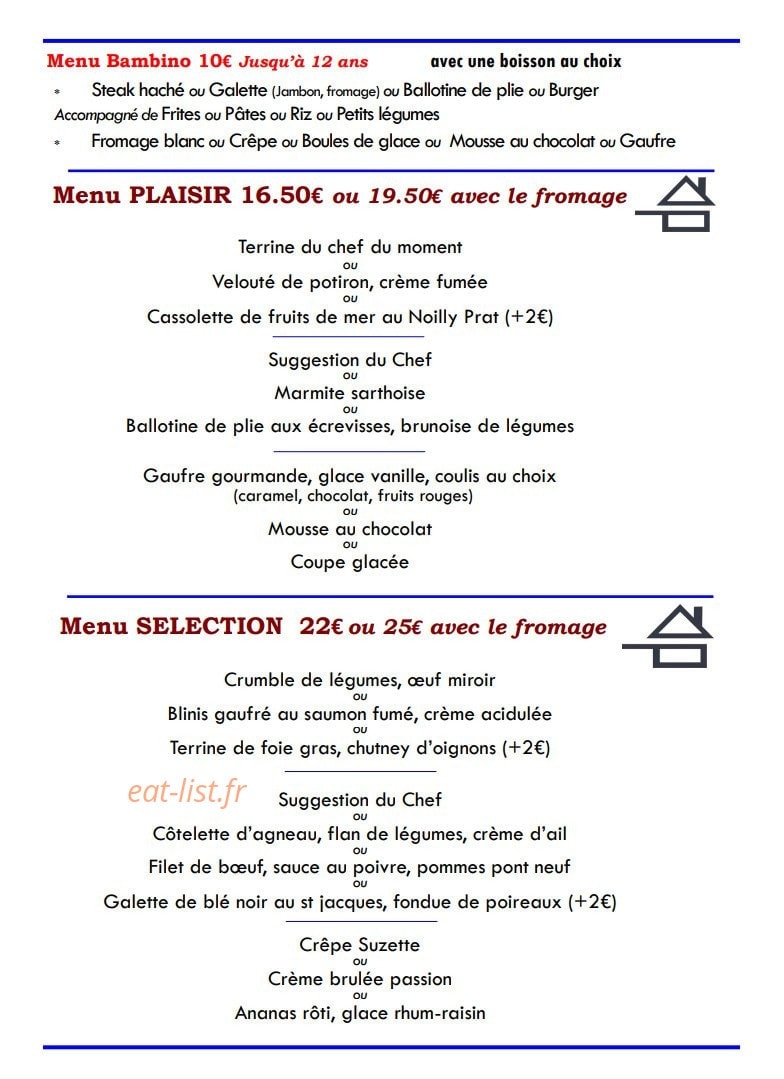 Le Saint Pierre — carte page 2