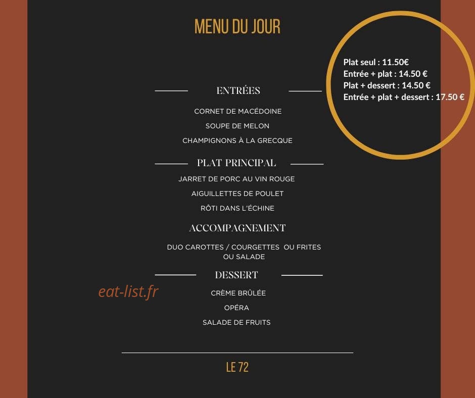 Le 72 — carte page 1