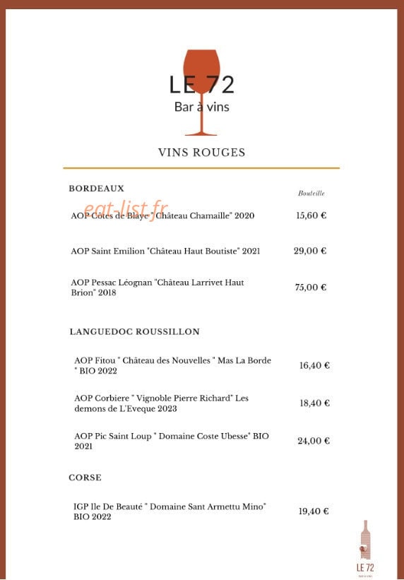 Le 72 — carte page 11