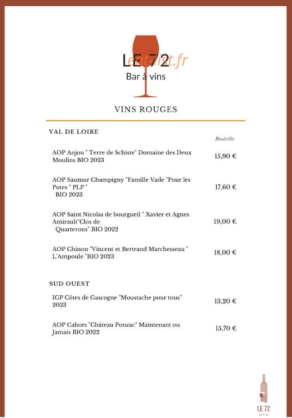 Le 72 — carte page 10