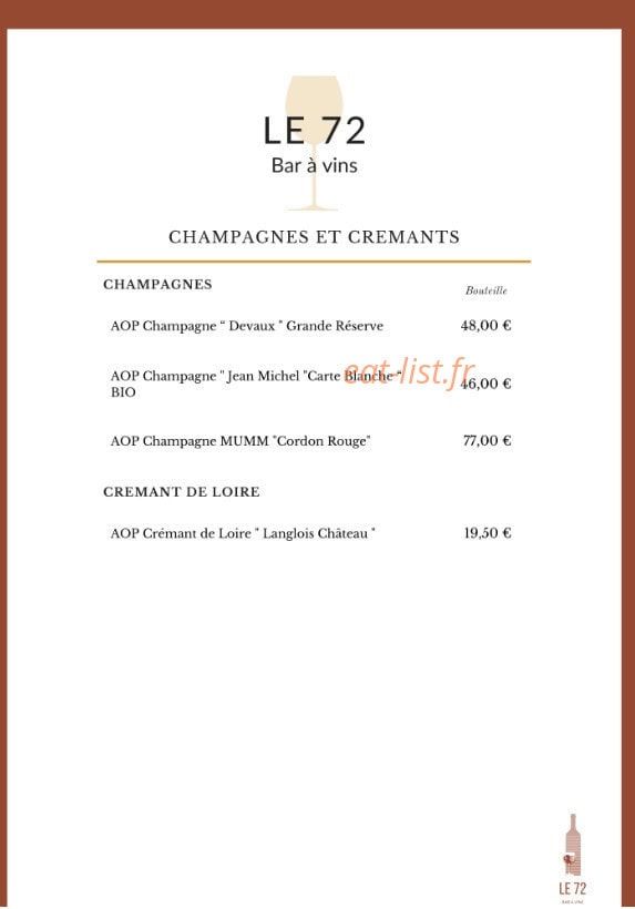 Le 72 — carte page 13