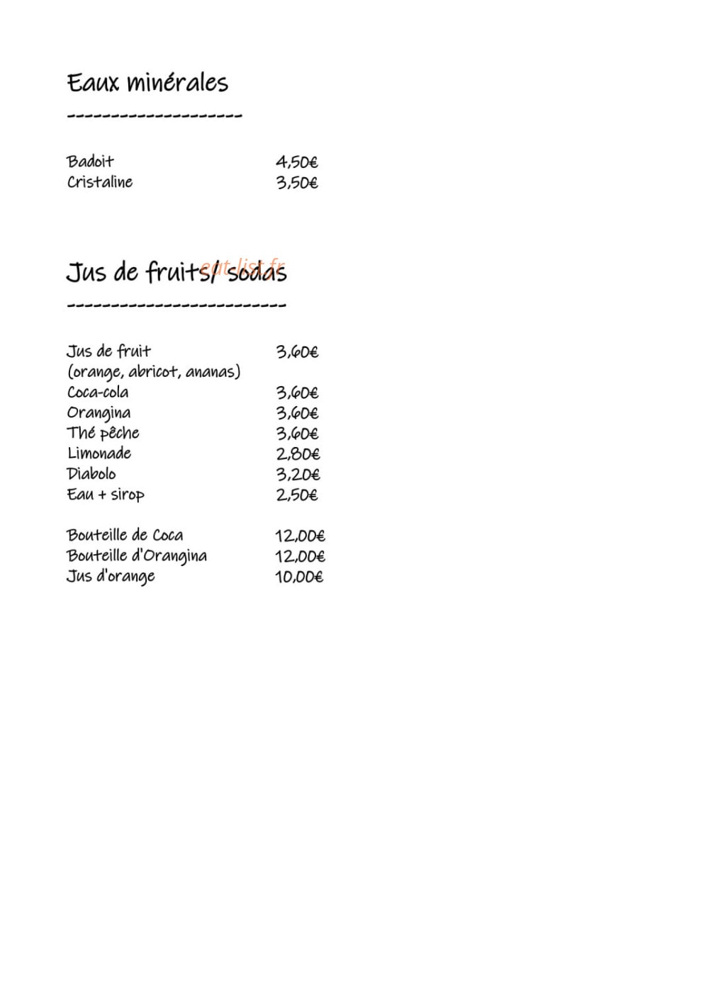 Le Dauphin — carte page 5