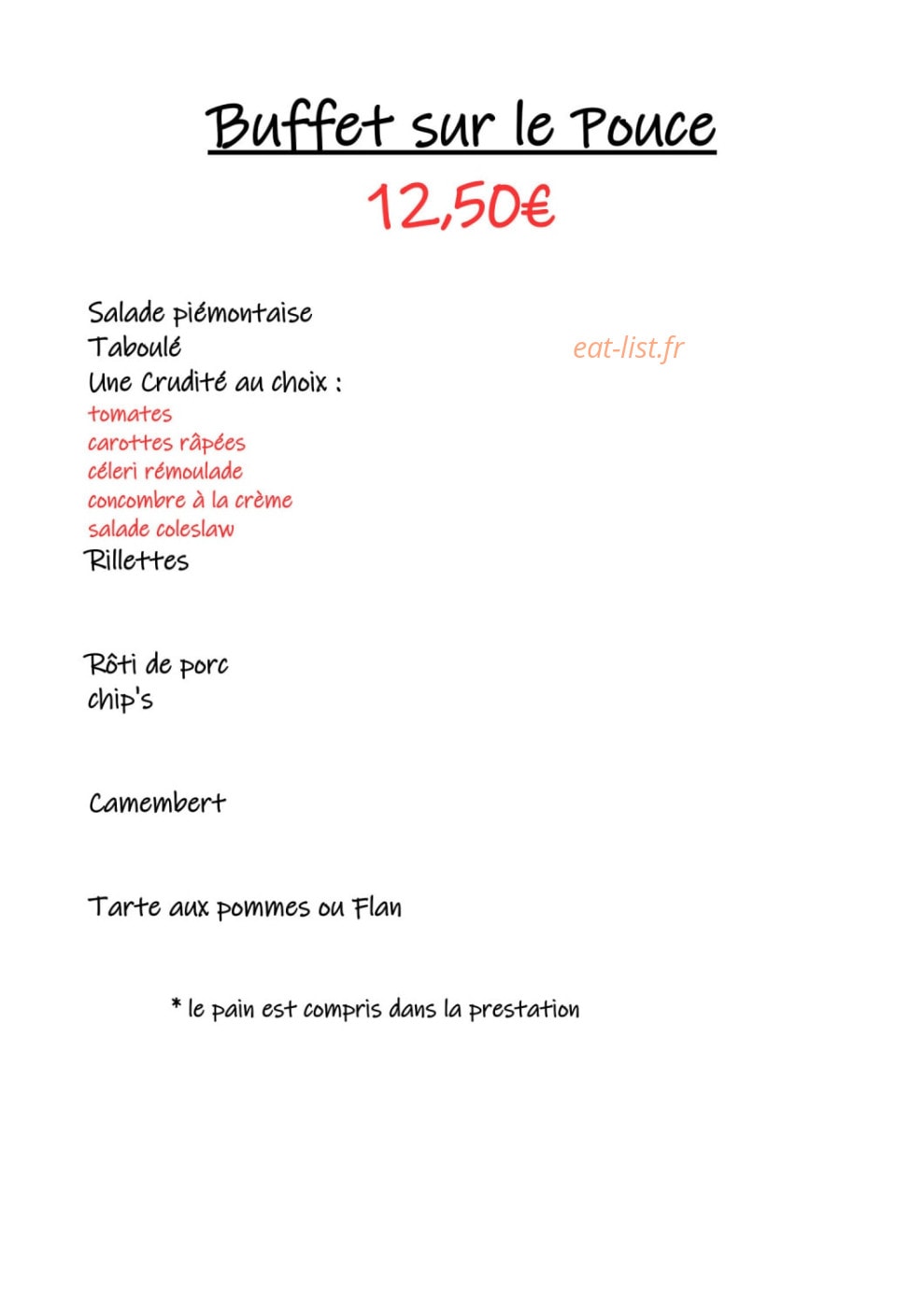 Le Dauphin — carte page 10