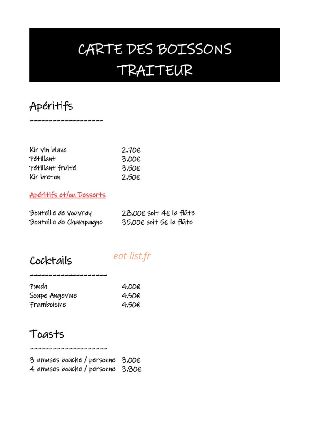 Le Dauphin — carte page 4