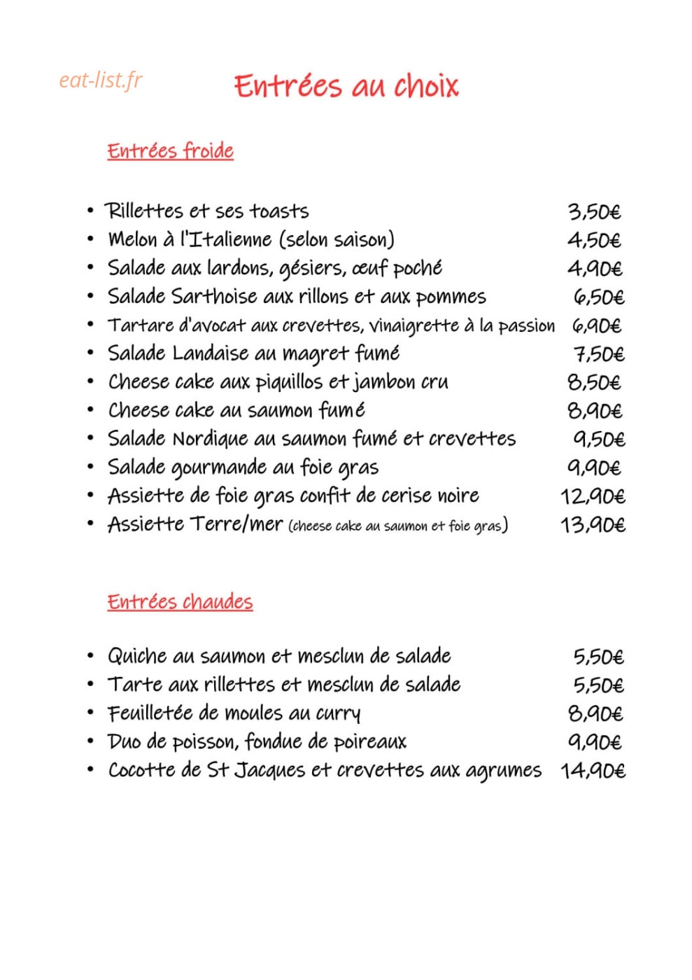Le Dauphin — carte page 1