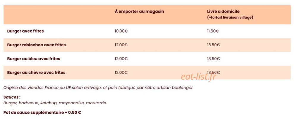 Pizzatel — carte page 3