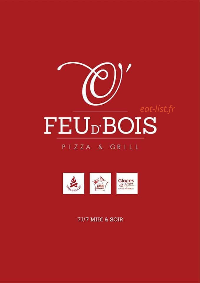 O'feu d'Bois — carte page 1