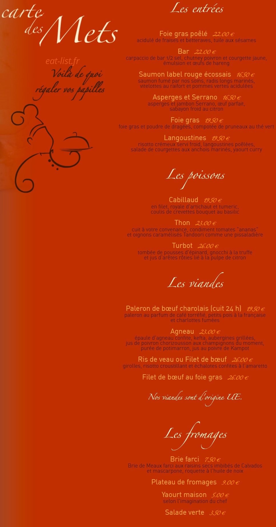 Le Dauphin — carte page 1
