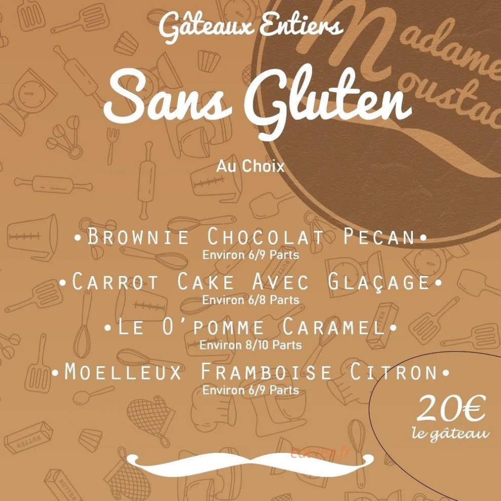 Madame Moustache — carte page 6