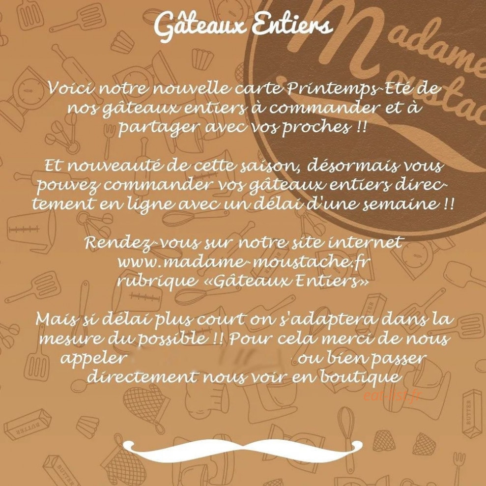 Madame Moustache — carte page 7