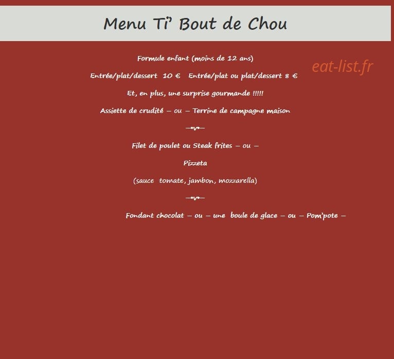 L'imprévu — carte page 7