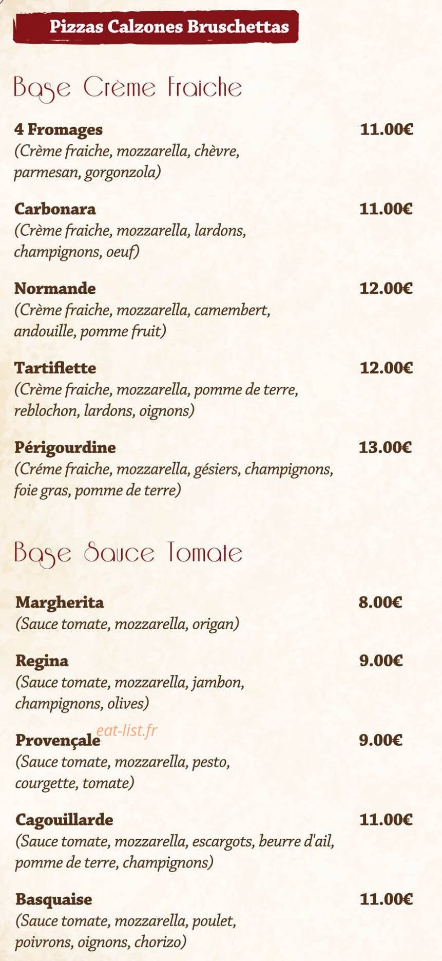 L'imprévu — carte page 2