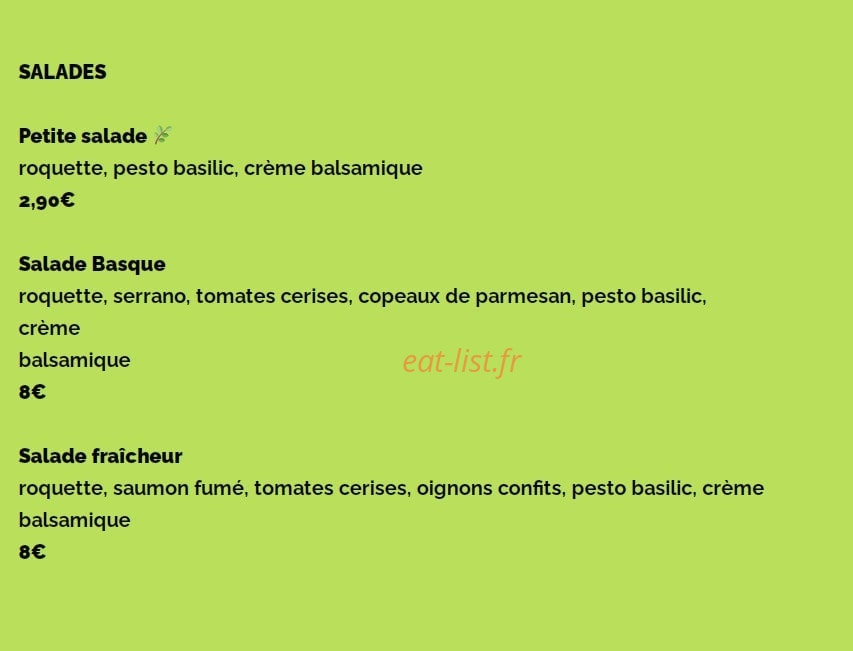 Pizza Dotta — carte page 5