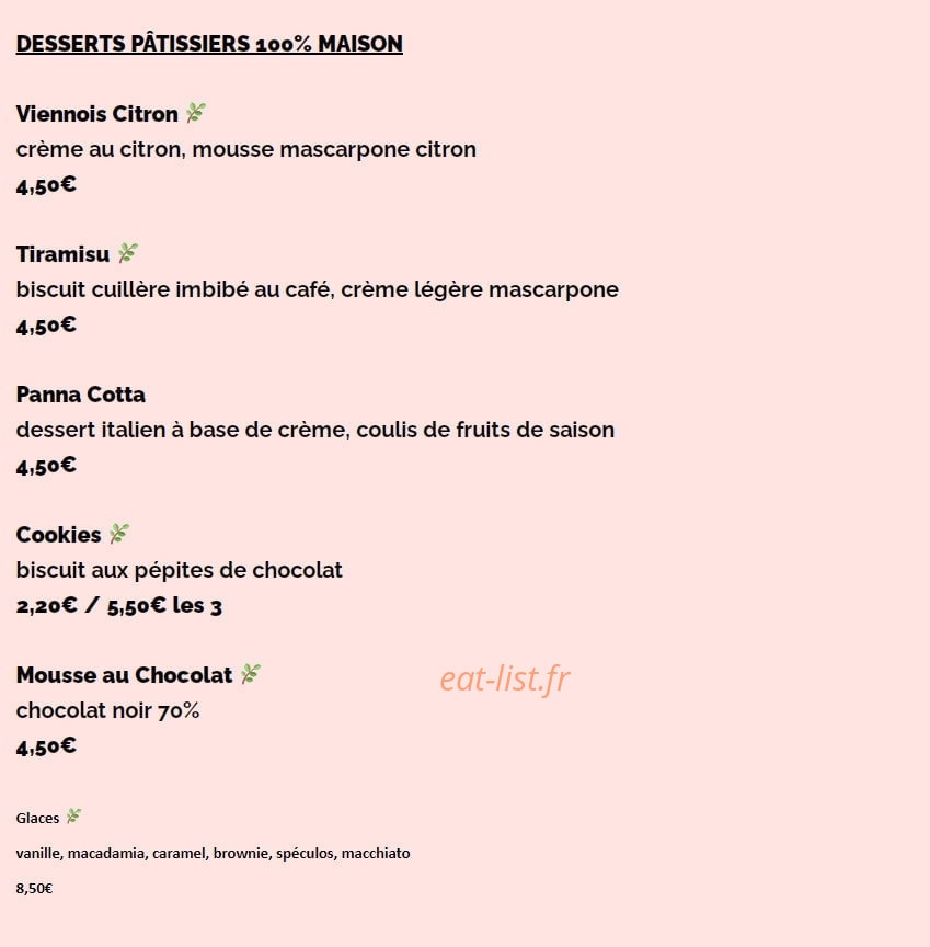 Pizza Dotta — carte page 6
