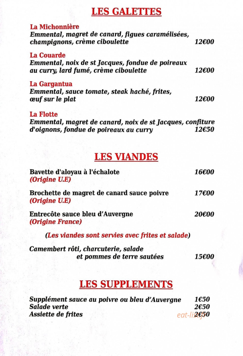 La Michonniere — carte page 2