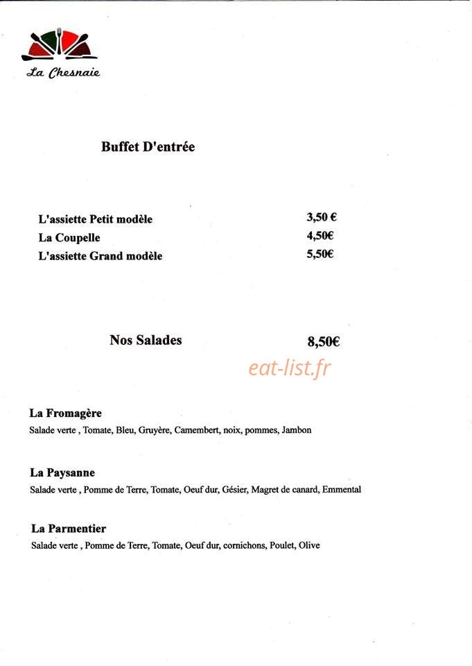 La Chesnaie — carte page 4