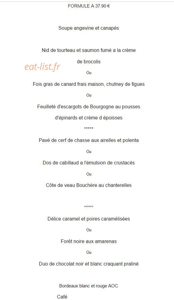 Le Jardin Gourmand — carte page 9