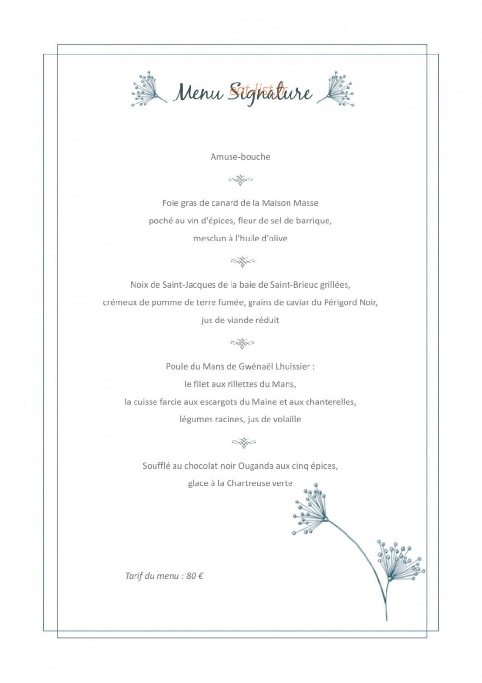 Ricordeau — carte page 2