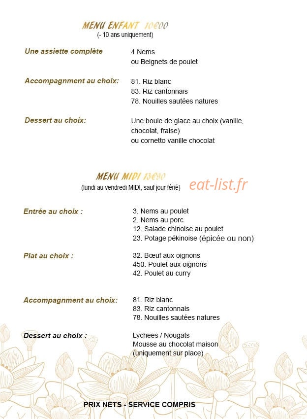 Lotus d'Or — carte page 9