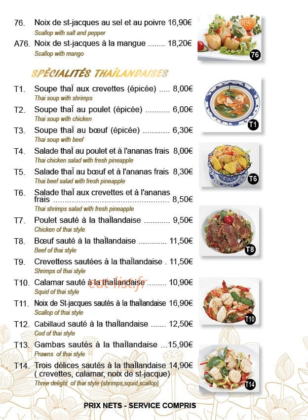 Lotus d'Or — carte page 7