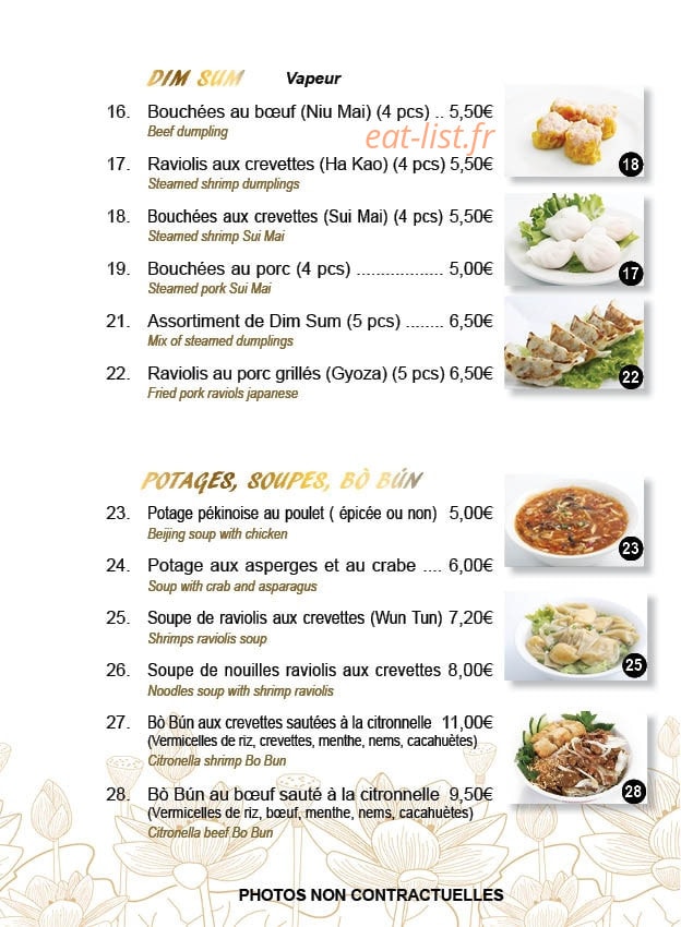 Lotus d'Or — carte page 2