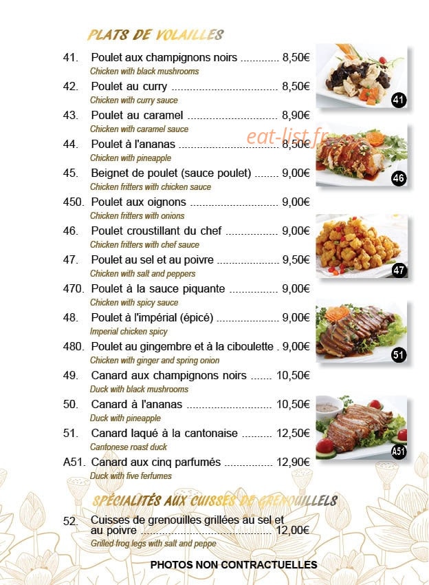 Lotus d'Or — carte page 4