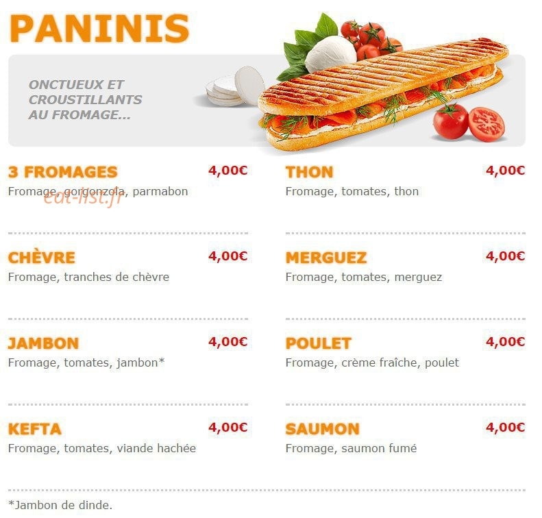Pizza Crousty — carte page 7