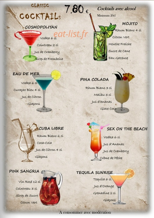 El Mistral — carte page 9
