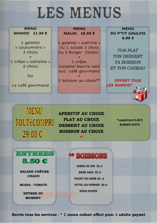 El Mistral — carte page 3
