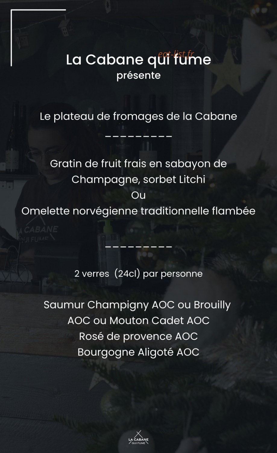 La Cabane qui fume — carte page 2