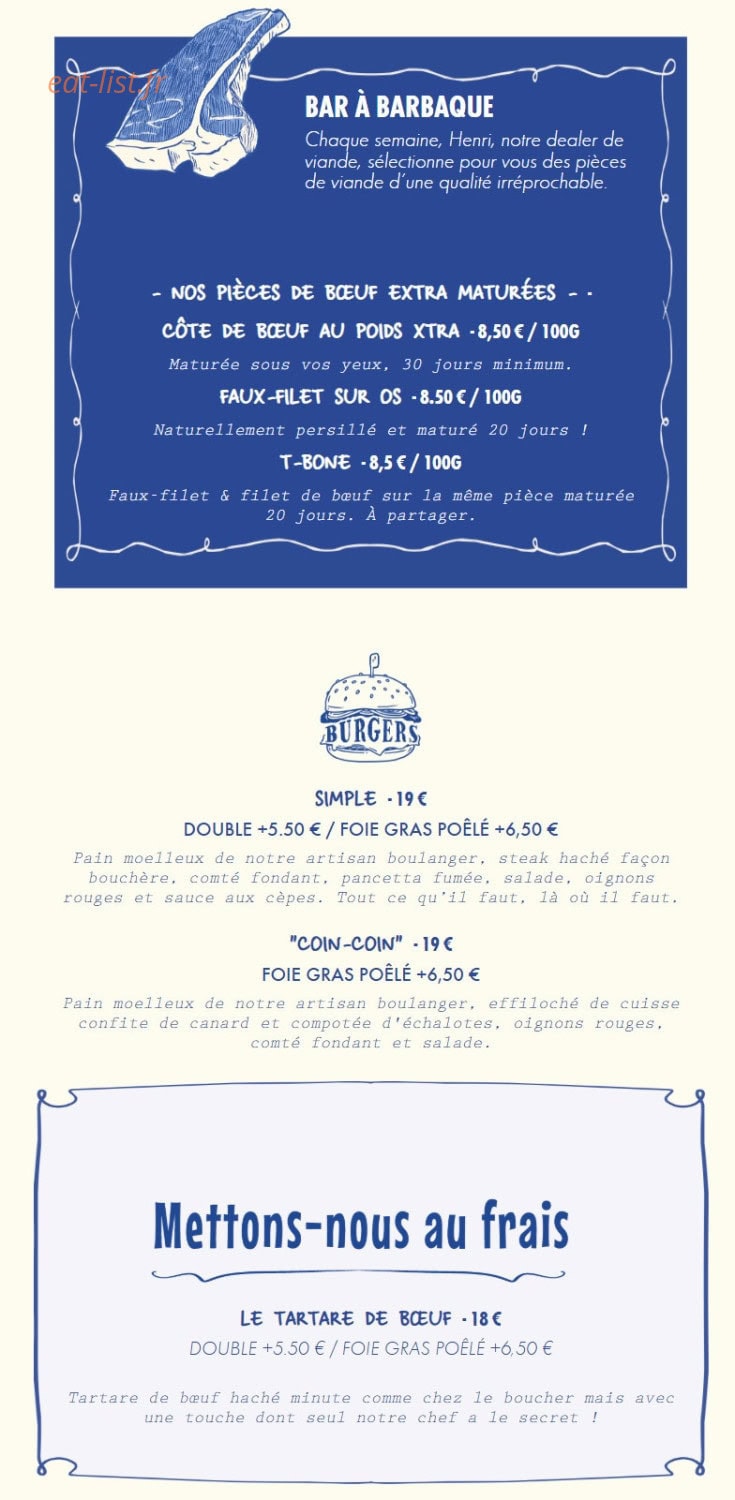La Côte & l'Arête — carte page 6