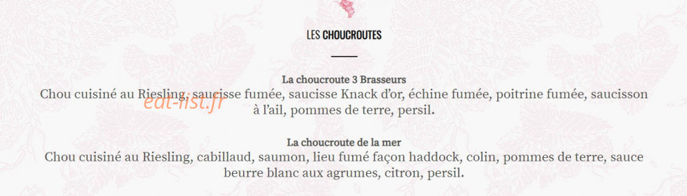 Les 3 brasseurs — carte page 8