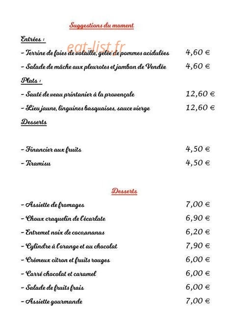 L’Écarlate — carte page 2