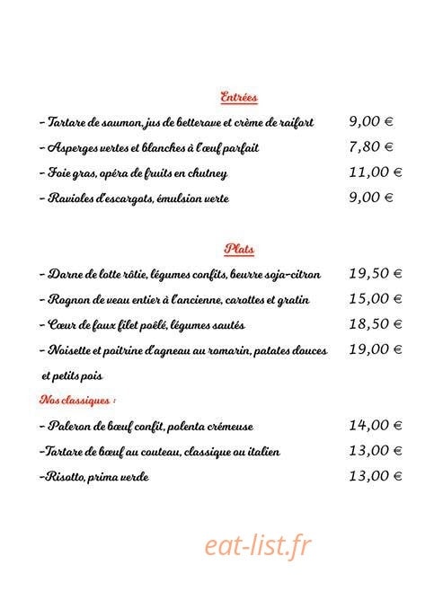 L’Écarlate — carte page 1