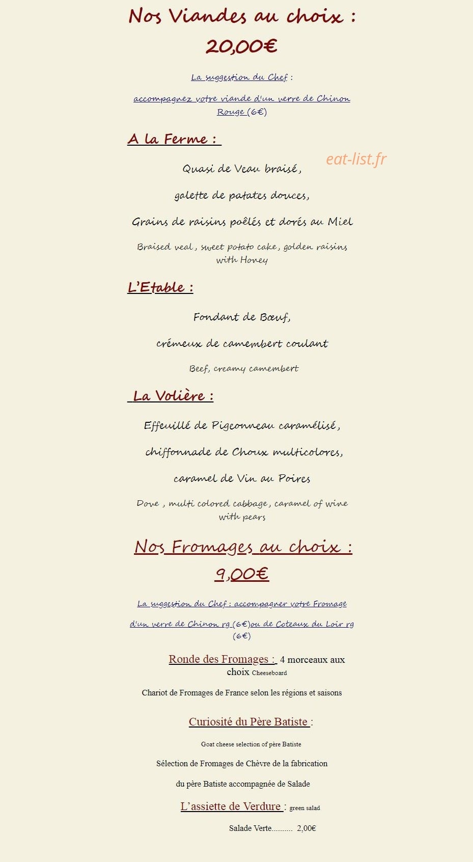 La Renaissance — carte page 3