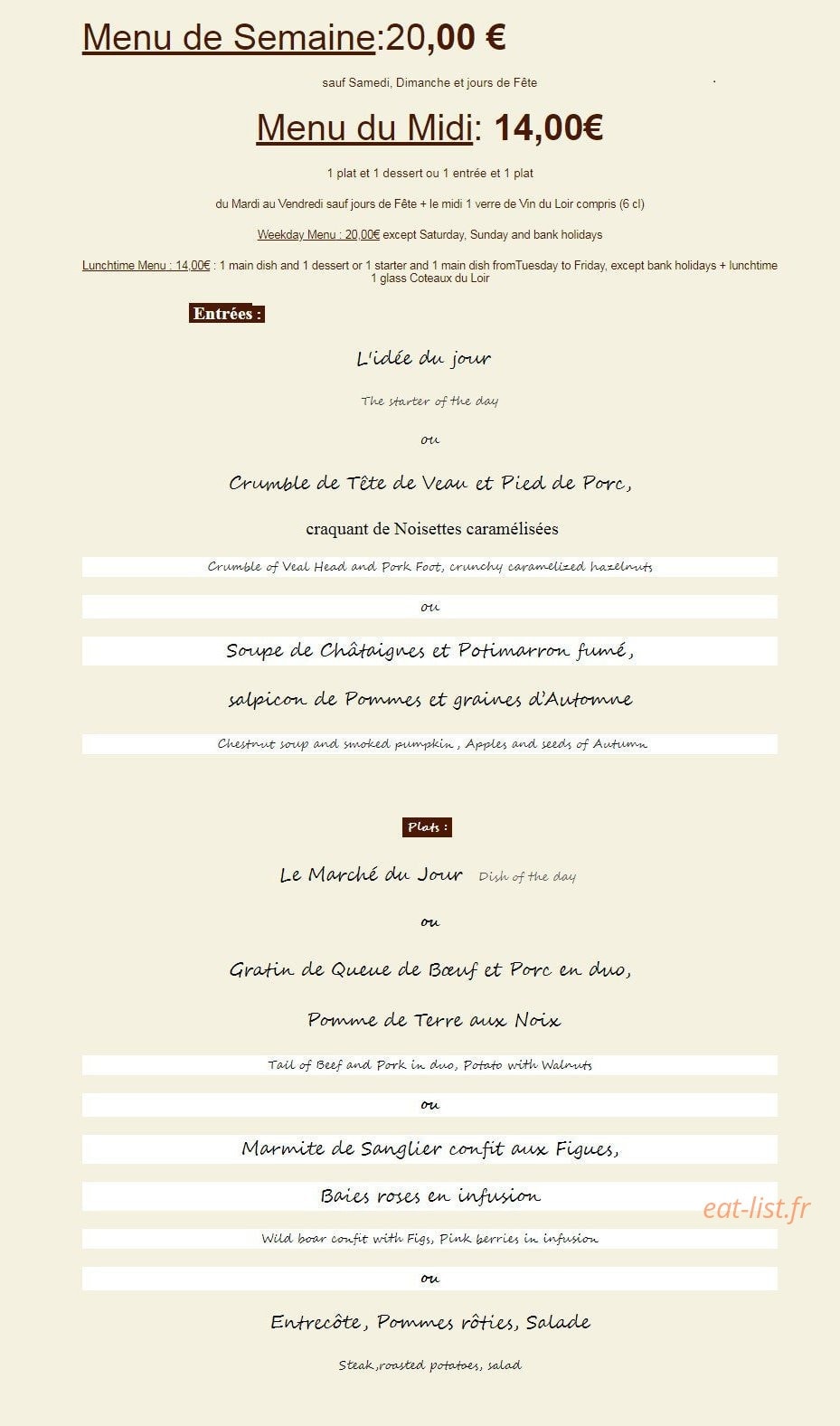 La Renaissance — carte page 6
