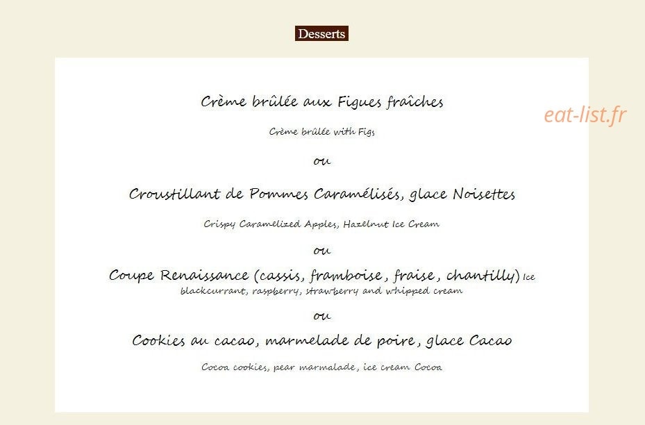 La Renaissance — carte page 5