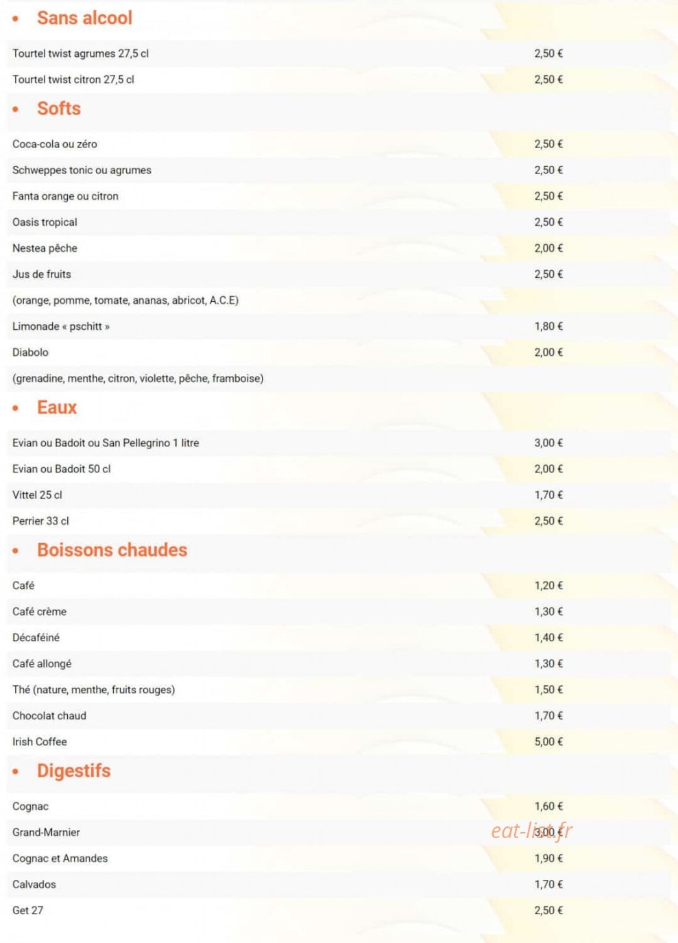 La Pomme De Pin — carte page 2