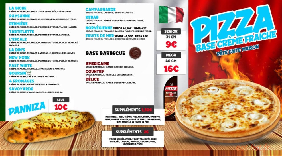 O´Tasty — carte page 1
