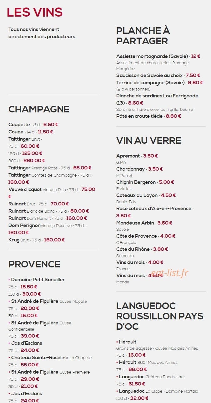 L' Estanco — carte page 5