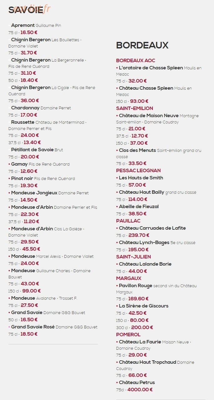 L' Estanco — carte page 7