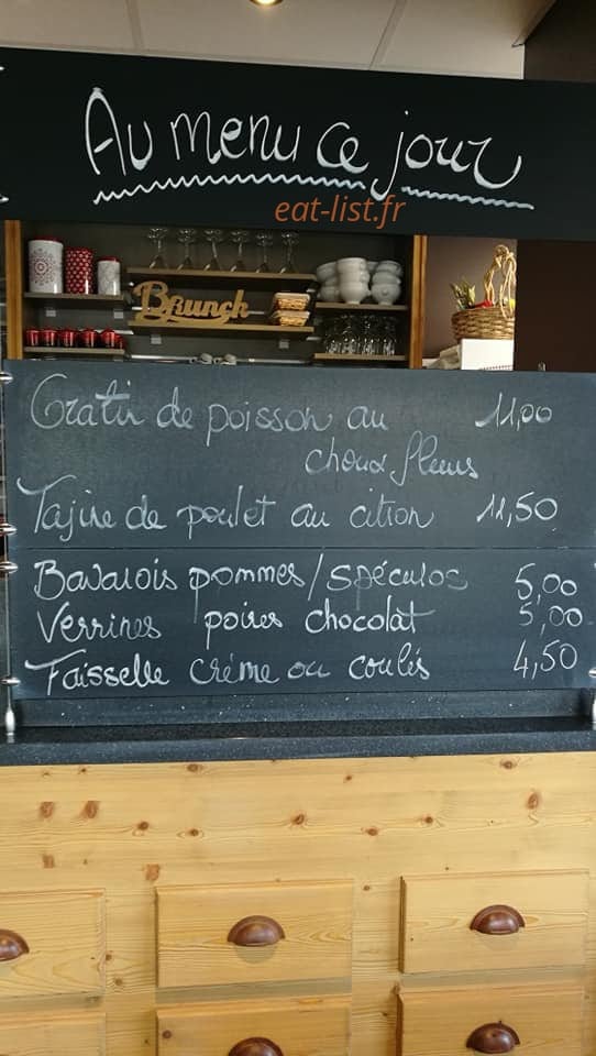 L'Instant Gourmand — carte page 1